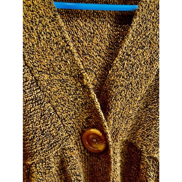 Craft and Barrows Orange Cardigan Size 1X - Picture 4 of 6